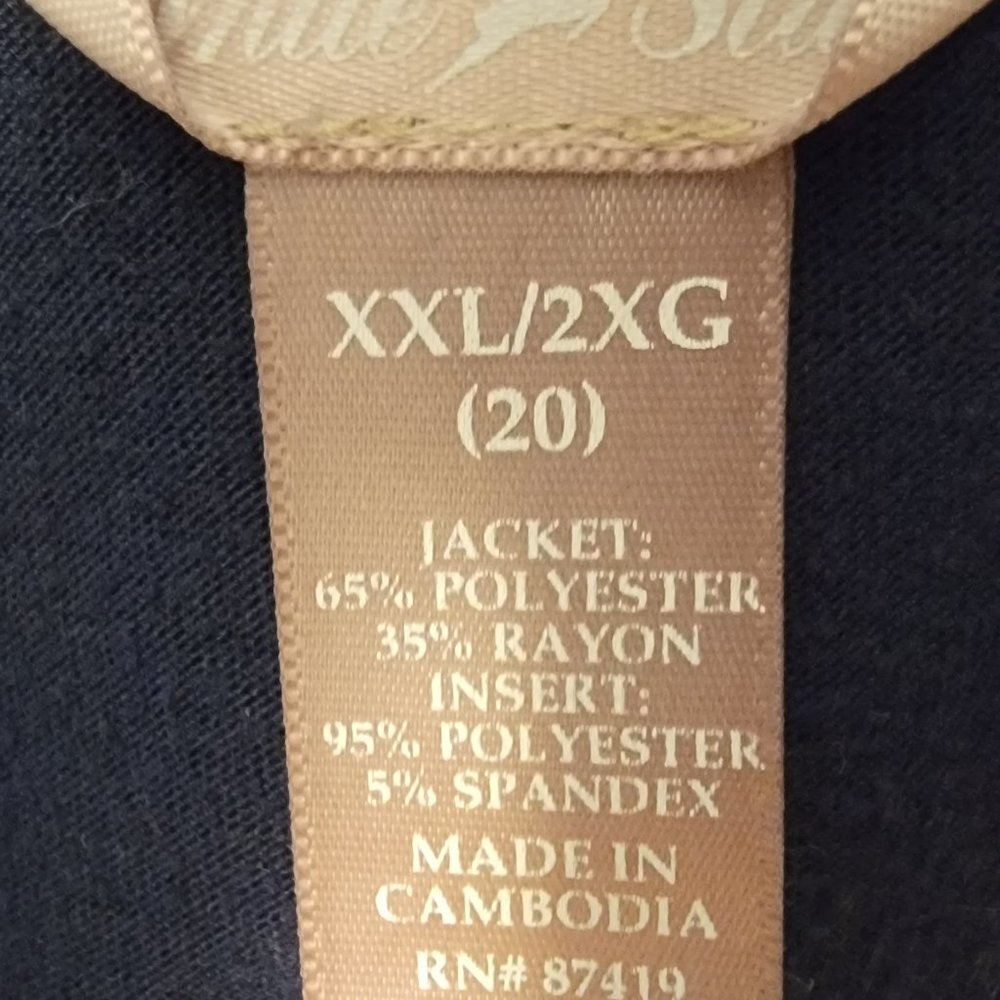 Women's One-piece Office shirt with jacket - Picture 3 of 4